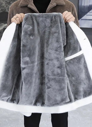 Autumn Winter Woolen Jackets Men Fashion Solid Color Casual Business Trench Coat Thickened Warm Streetwear Overcoat Men Clothing