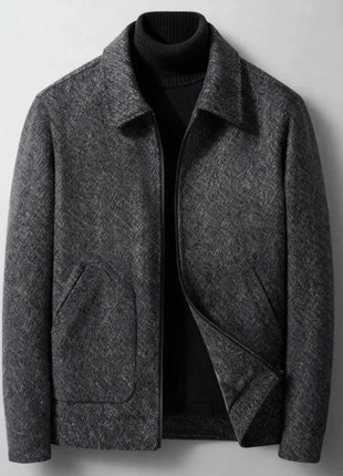 2025 Autumn and Winter New Men's Woolen Jacket Simple, Casual, Comfortable,High-quality,Versatile,Fashionable Top Jacket for Men