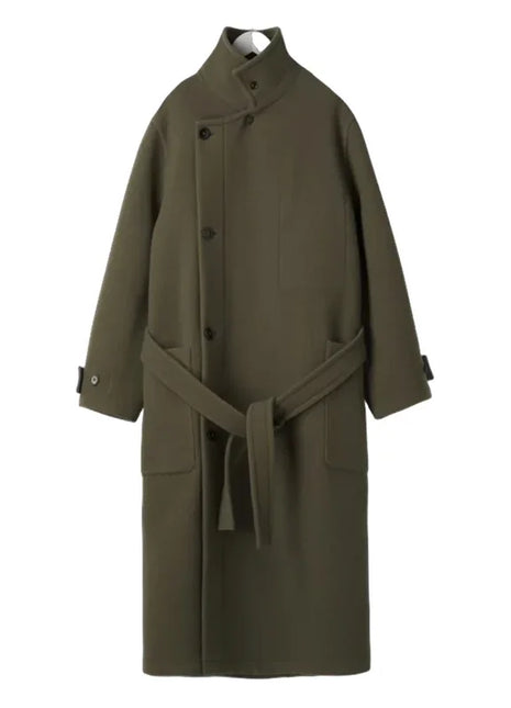 Autumn Winter Oversized Long Warm Brown Wool Blends Coat Men Luxury Designer Unisex Clothes Woolen Overcoat 2024