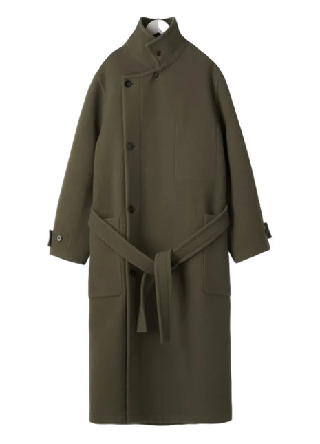 Autumn Winter Oversized Long Warm Brown Wool Blends Coat Men Luxury Designer Unisex Clothes Woolen Overcoat 2024