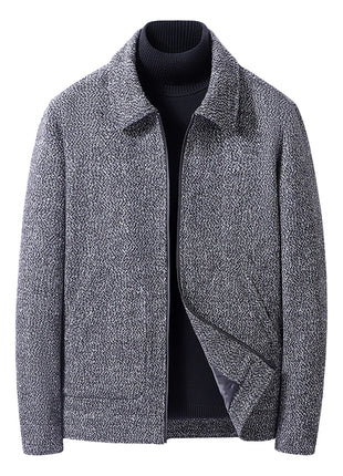 2025 Autumn and Winter New Men's Woolen Jacket Simple, Casual, Comfortable,High-quality,Versatile,Fashionable Top Jacket for Men