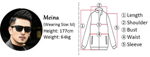 Autumn Winter Cool Short Warm Herringbone Woolen Jacket MenStand Collar Double Breasted Luxury Designer Clothes 2025