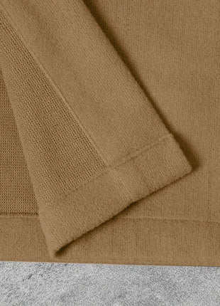 2025 Autumn/Winter European Style Button-Up Woolen Jacket for Men - Casual, Sporty, Business Wear - European Size