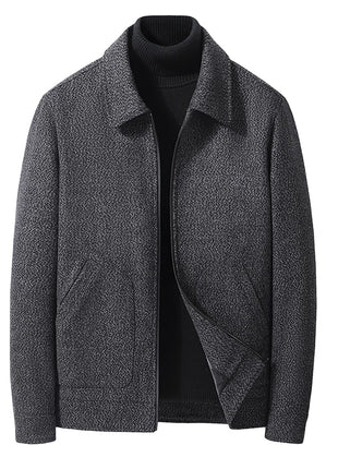 2025 Autumn and Winter New Men's Woolen Jacket Simple, Casual, Comfortable,High-quality,Versatile,Fashionable Top Jacket for Men